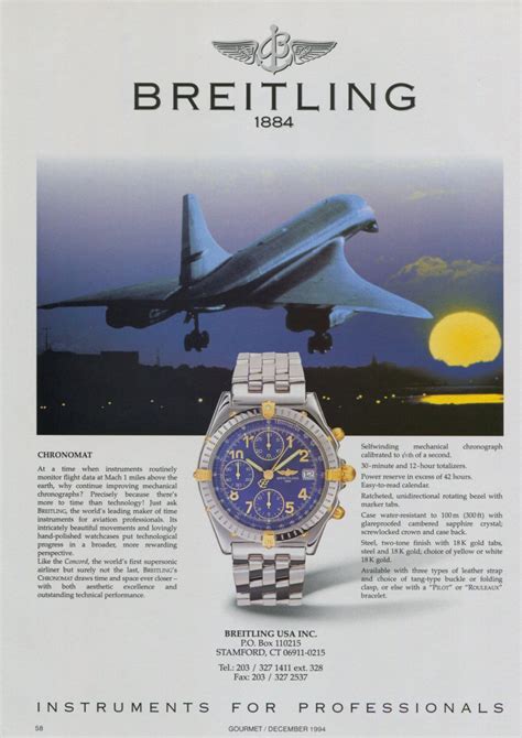 breitling footbal 1994 advertisement